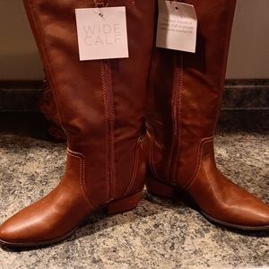 Dr Scholls wide calf tall boots